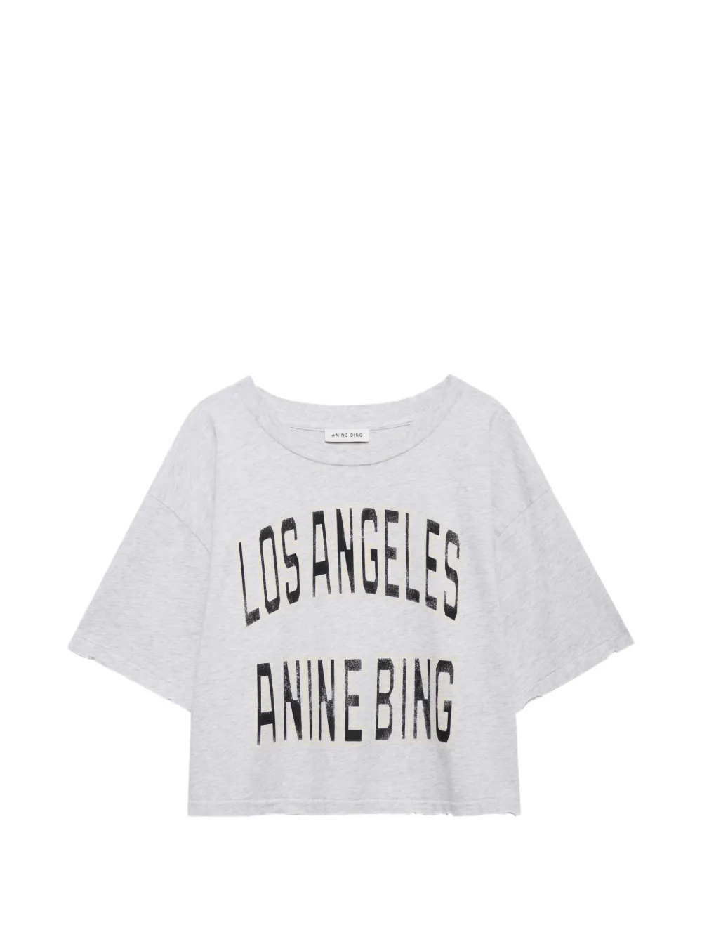 ANINE BING printed T-shirt - Grigio