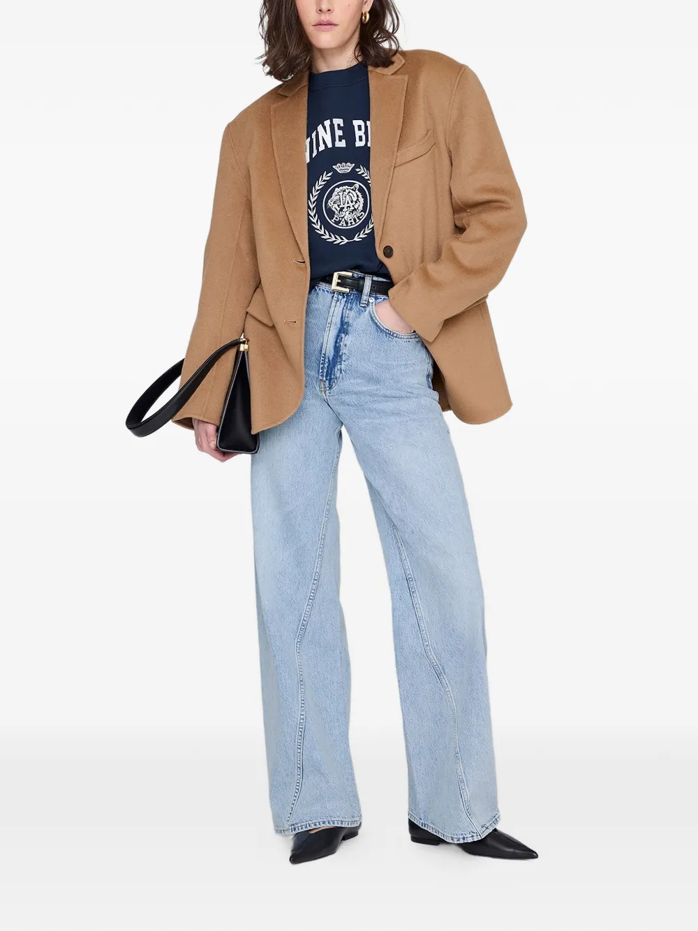 ANINE BING Miles sweater Blauw