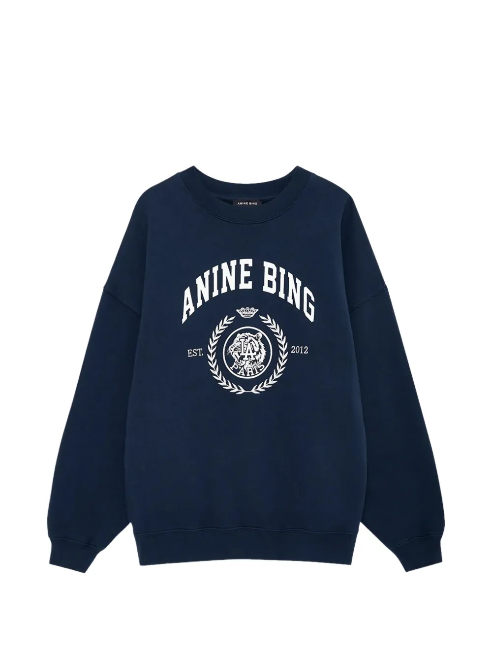 ANINE BING Miles collegiale sweater Blauw