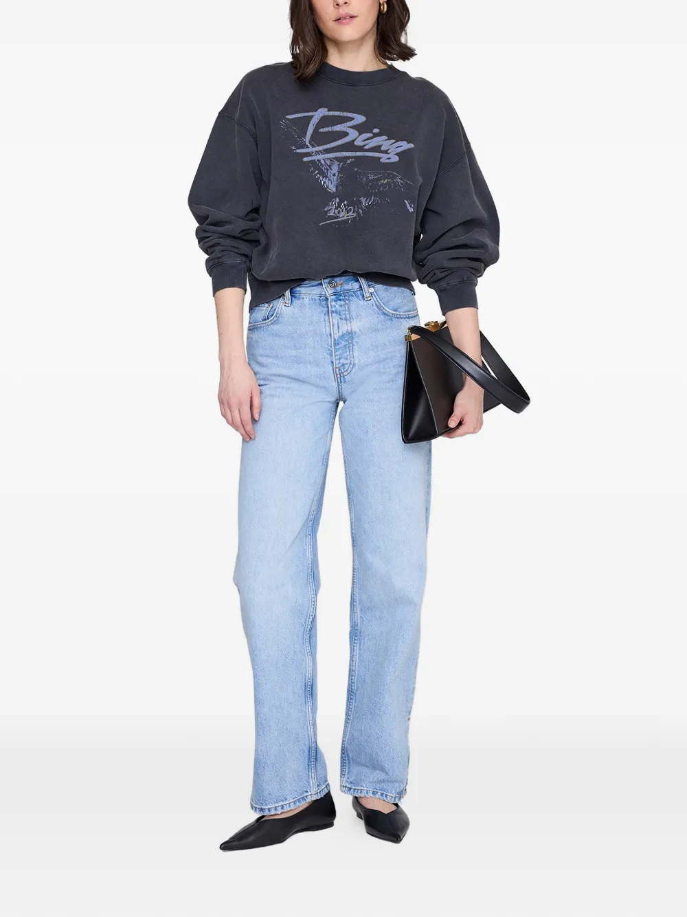 ANINE BING Spencer sweater Zwart