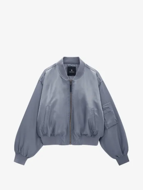 ANINE BING chaqueta bómber con cremallera