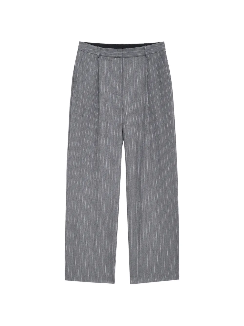 ANINE BING pinstripe-pattern trousers - Grigio