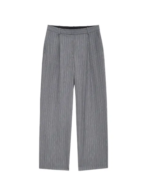 ANINE BING pinstripe-pattern trousers