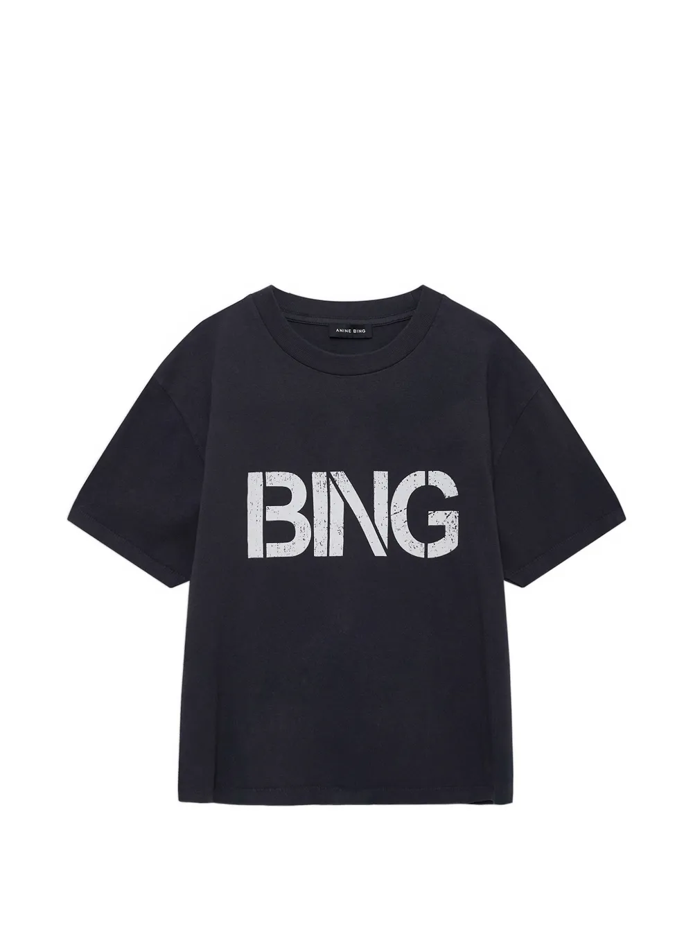 ANINE BING printed T-shirt - Nero