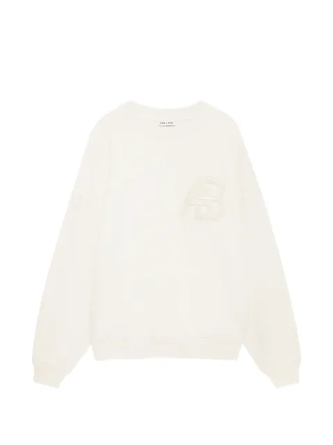 ANINE BING Miles letterman sweatshirt