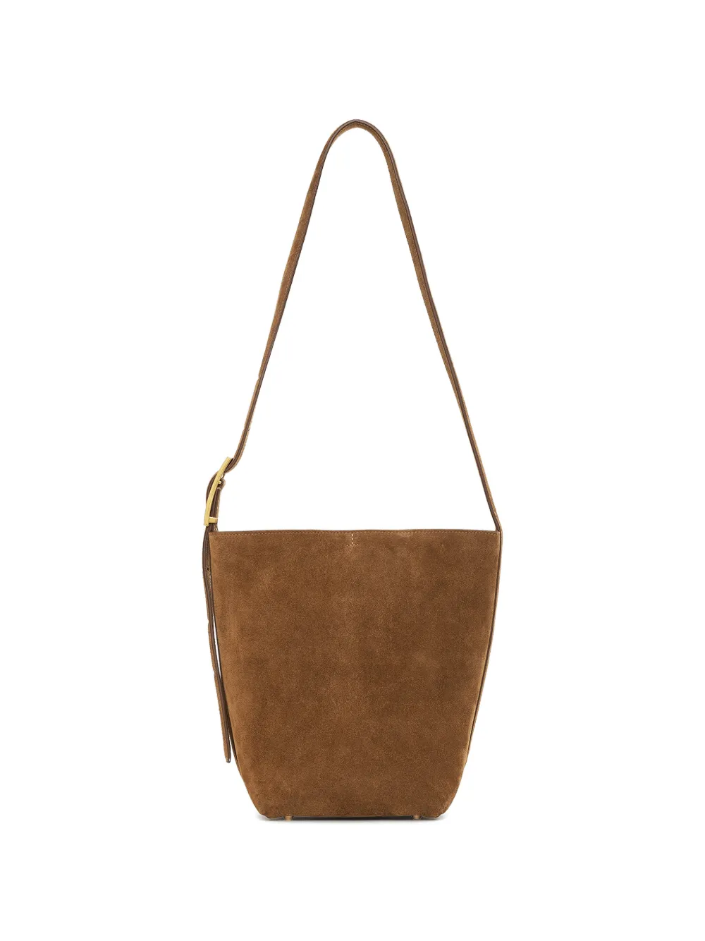 ANINE BING Elly medium bucket-tas Bruin