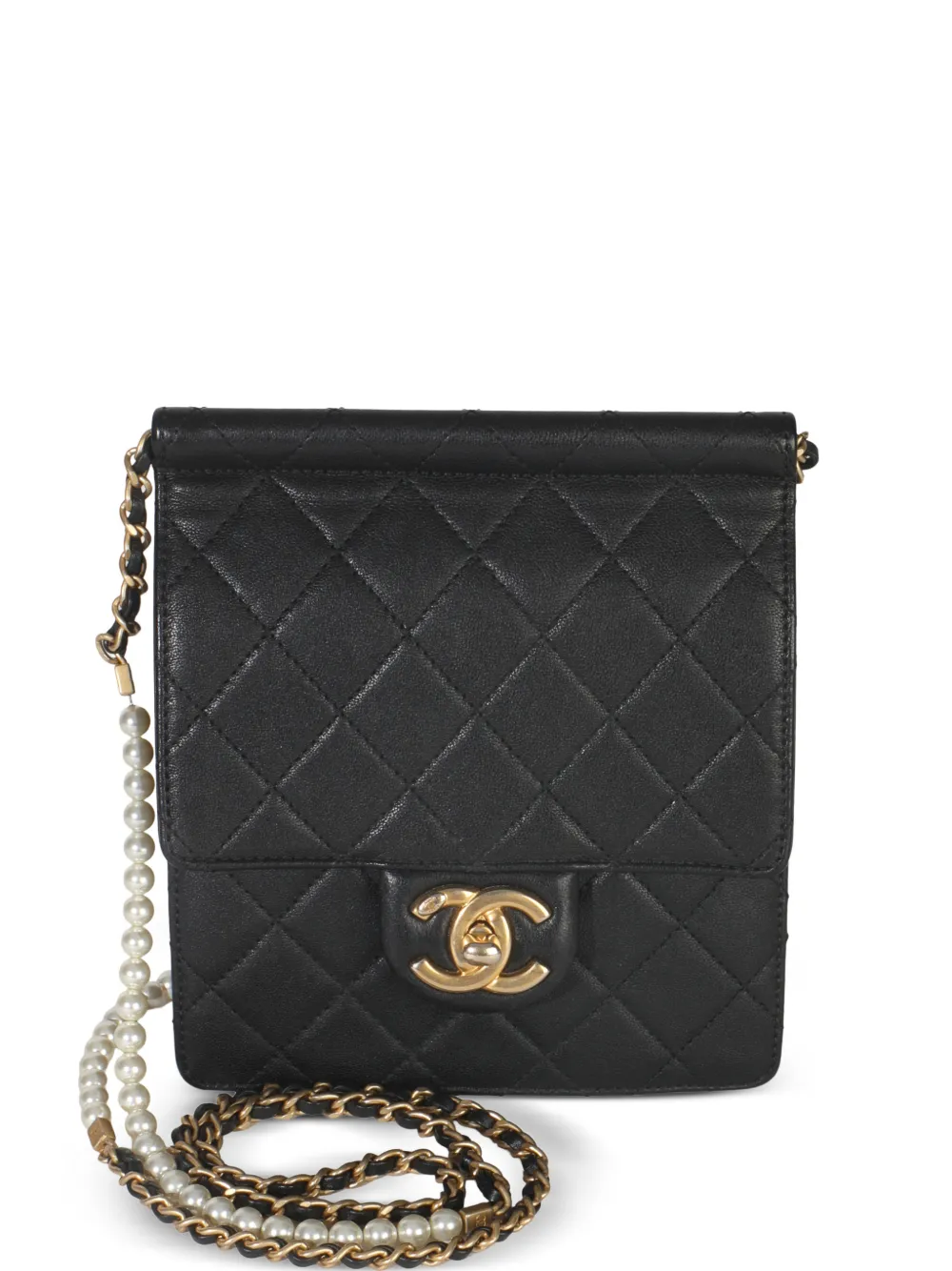 CHANEL Pre-Owned 2019 gesteppte Umhängetasche - Schwarz