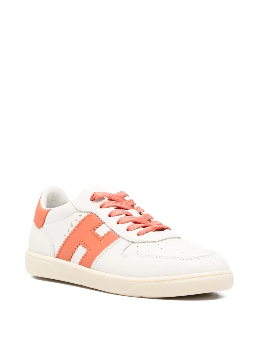 Hogan Sneakers met logo Beige