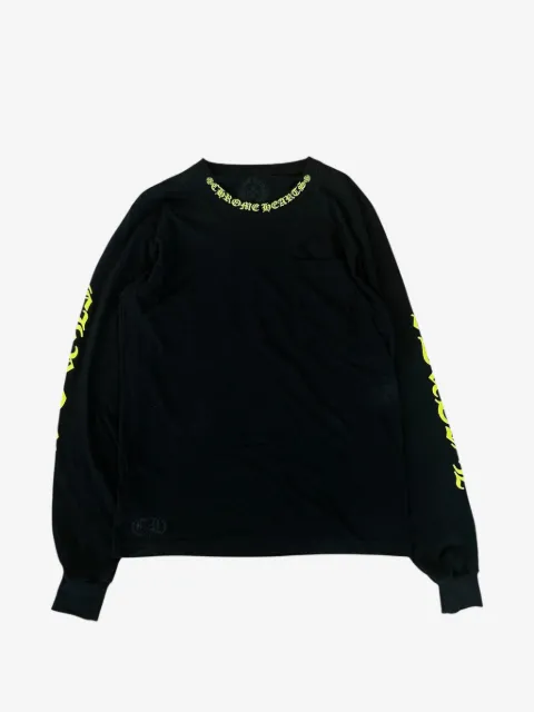 Chrome Hearts Felpa a maniche lunghe con logo