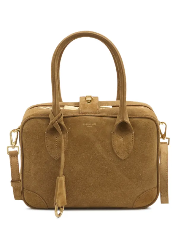 Golden Goose Vita Suede Tote Bag in Neutrals