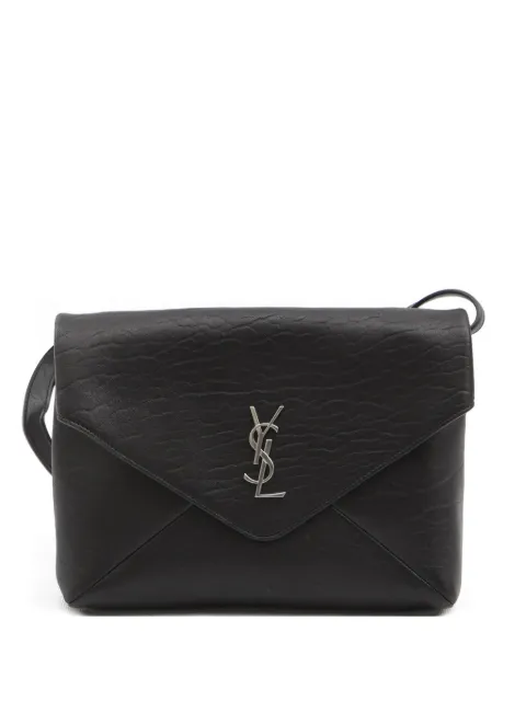 Saint Laurent Cassandre 金属信封式邮差包