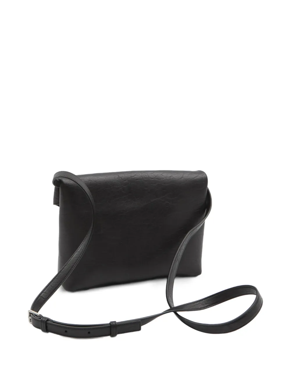  Saint Laurent Cassandre Metal Envelope Messenger Bag - Black 