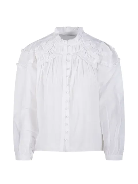 MARANT ÉTOILE Christa ラッフルボタンシャツ