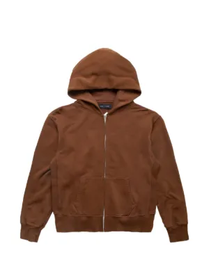 Eckhaus Latta Bison ジップアップ パーカー | ブラウン | FARFETCH JP