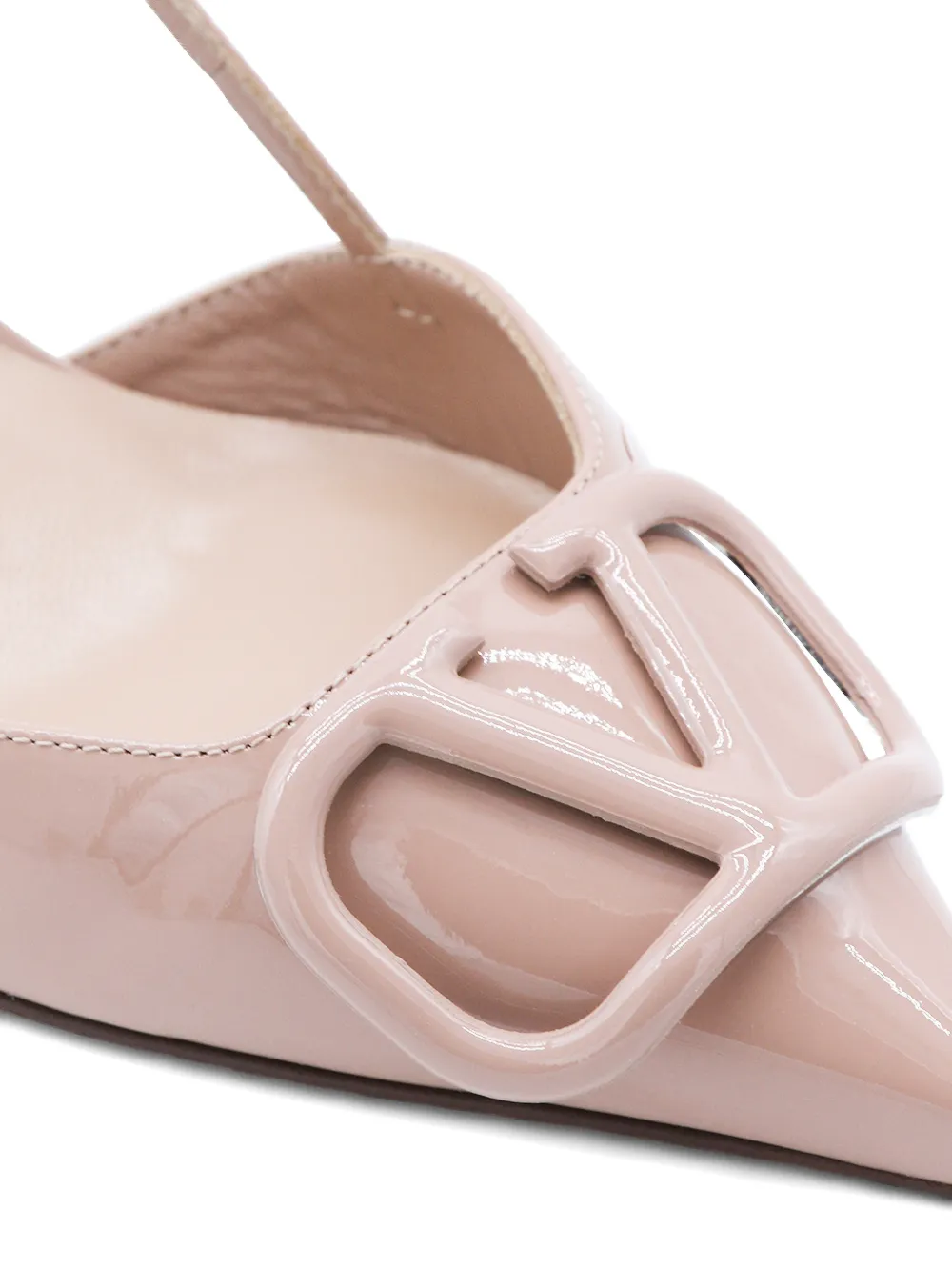 Valentino Garavani VLogo Signature pumps met bandje Roze