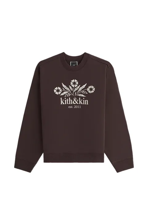 KITH Kith & Kin bellflower crewneck sweatshirt 