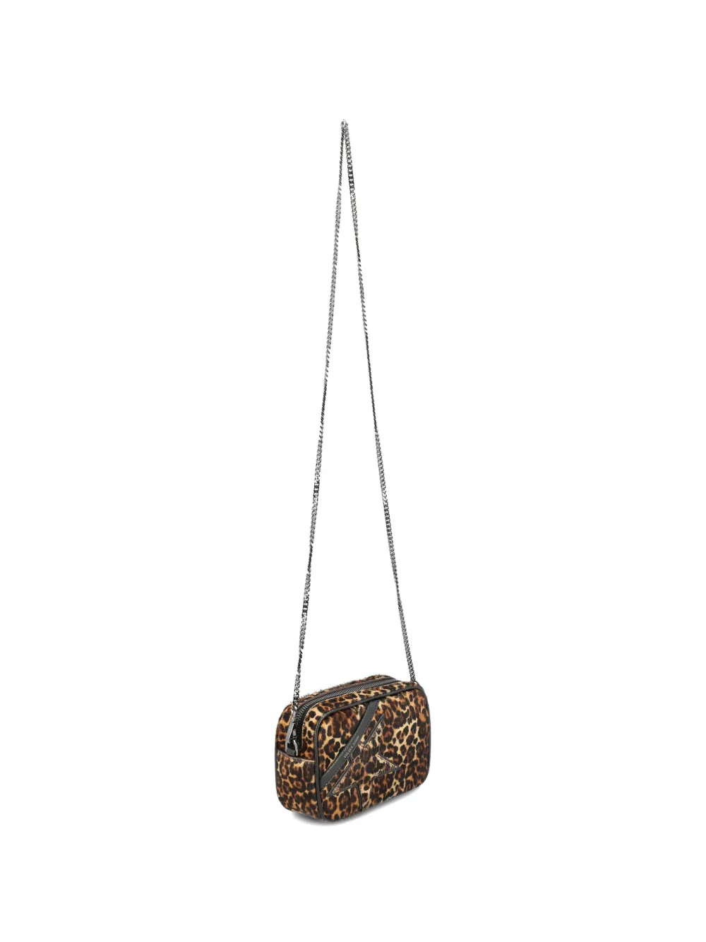  Golden Goose Mini Star Leopard-print Cross Body Bag - Neutrals 