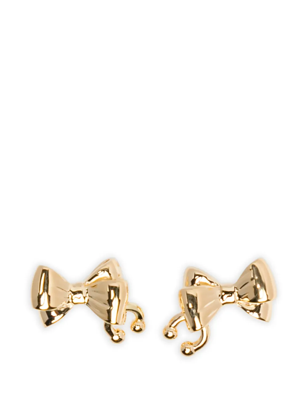 Stolen Girlfriends Club bow pierced earrings - Oro
