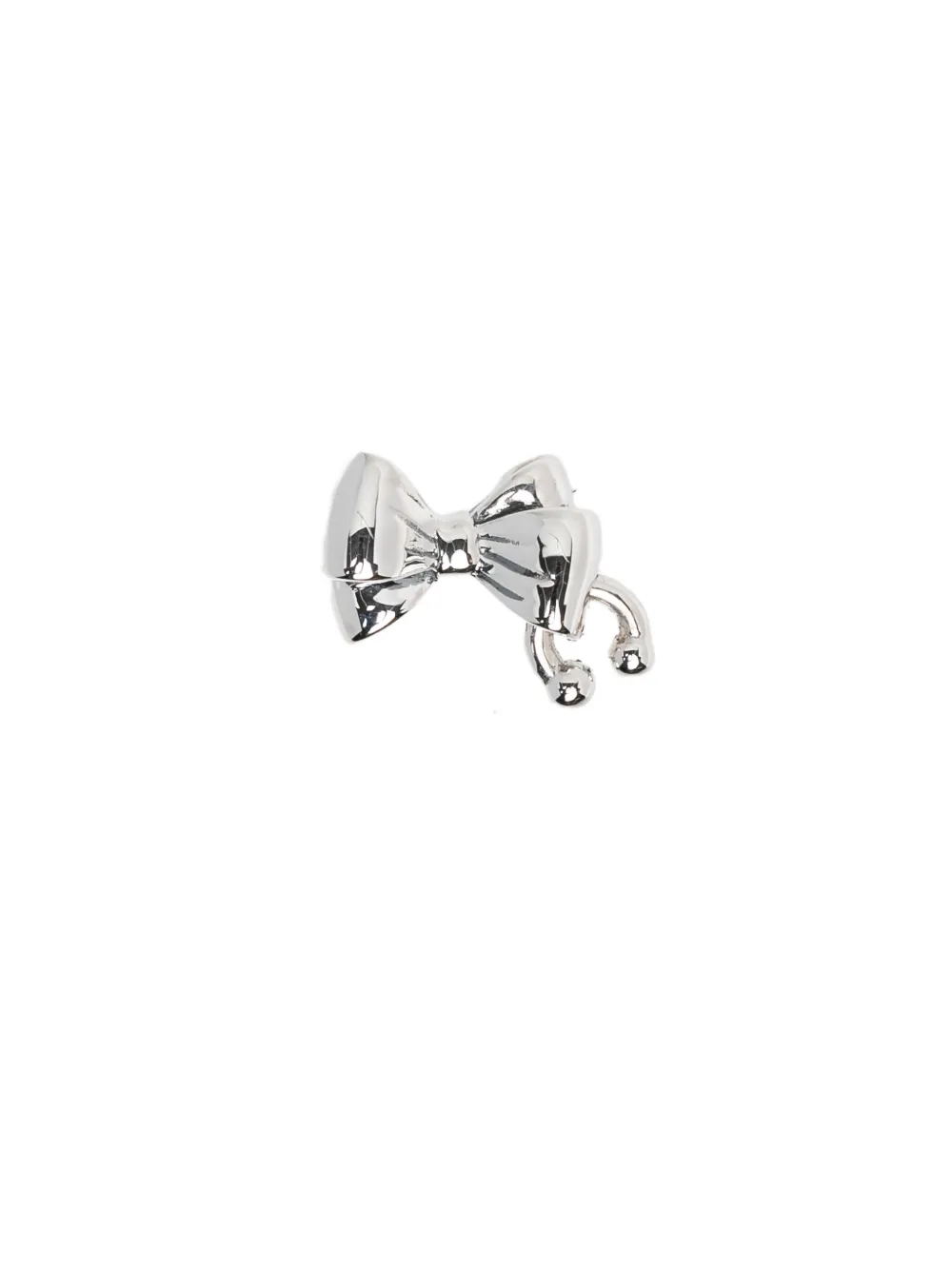 Stolen Girlfriends Club bow pierced earrings - Argento