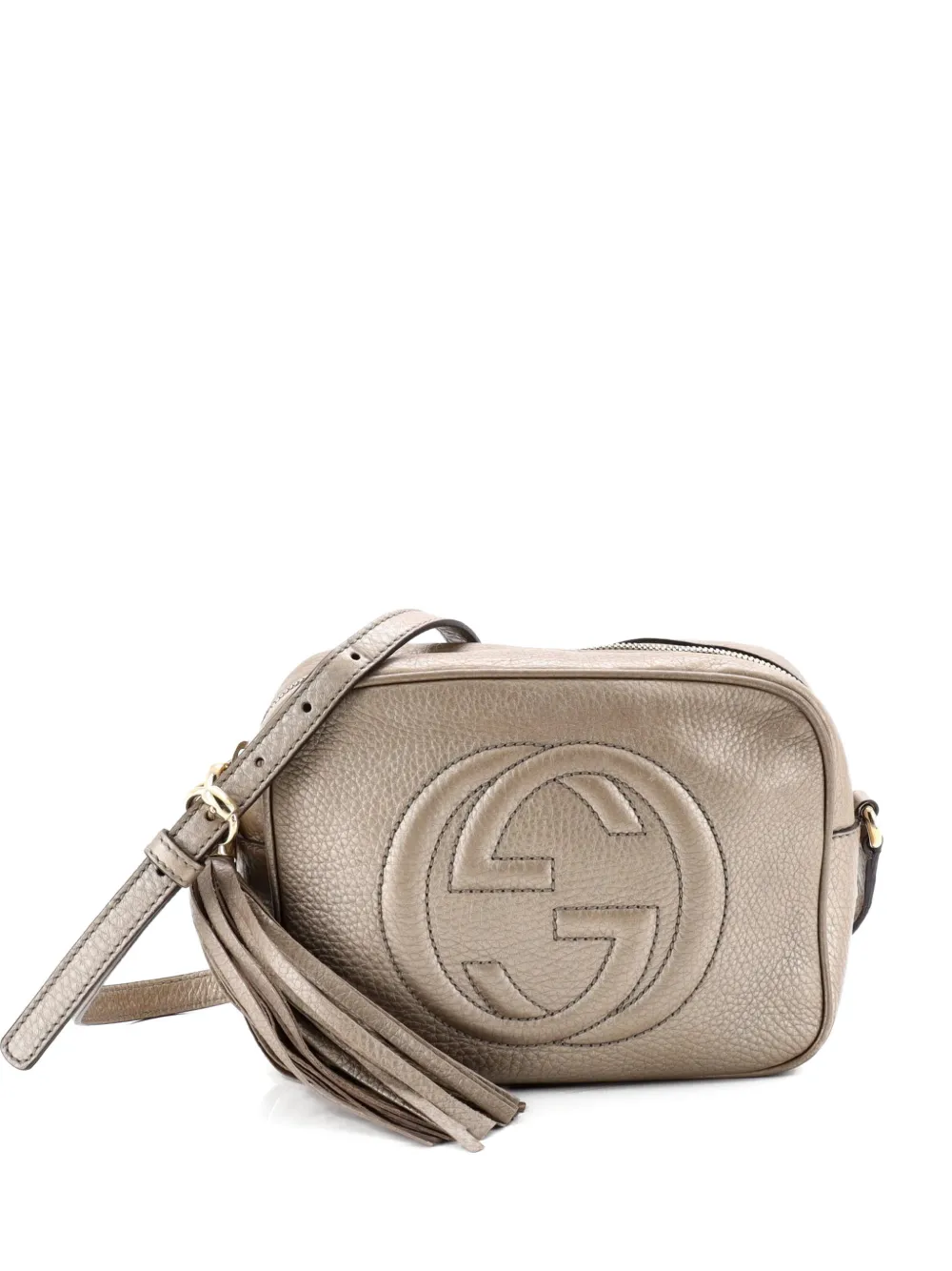 Gucci Pre-Owned Soho Disco Leather Small crossbody bag - Oro