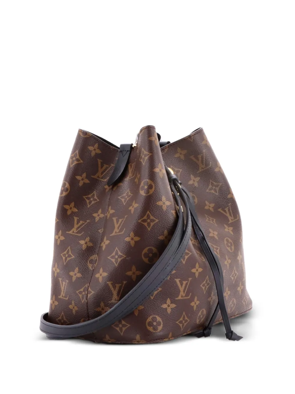 Louis Vuitton Pre-Owned Borsa a secchiello NeoNoe MM in pelle e tela con monogramma - Marrone