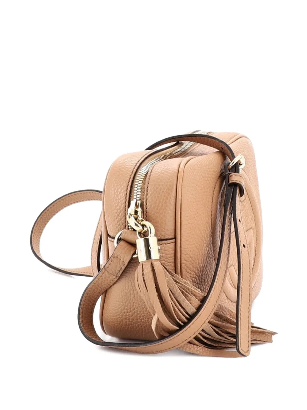 Gucci Pre-Owned Soho Disco Leather Small crossbody bag - Toni neutri