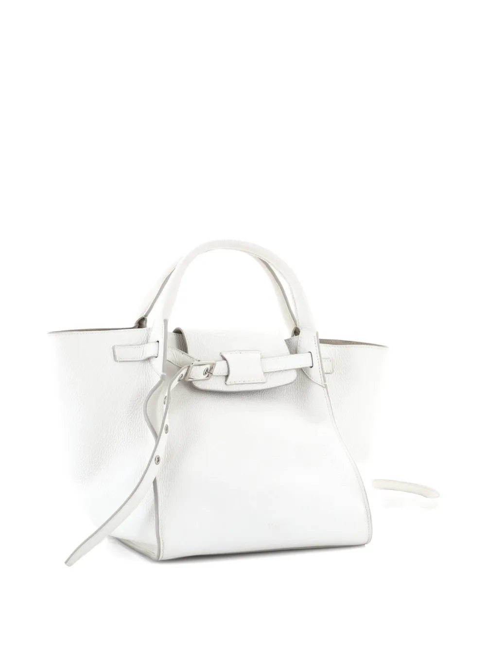 Big Bag Grained Calfskin Small Satchel