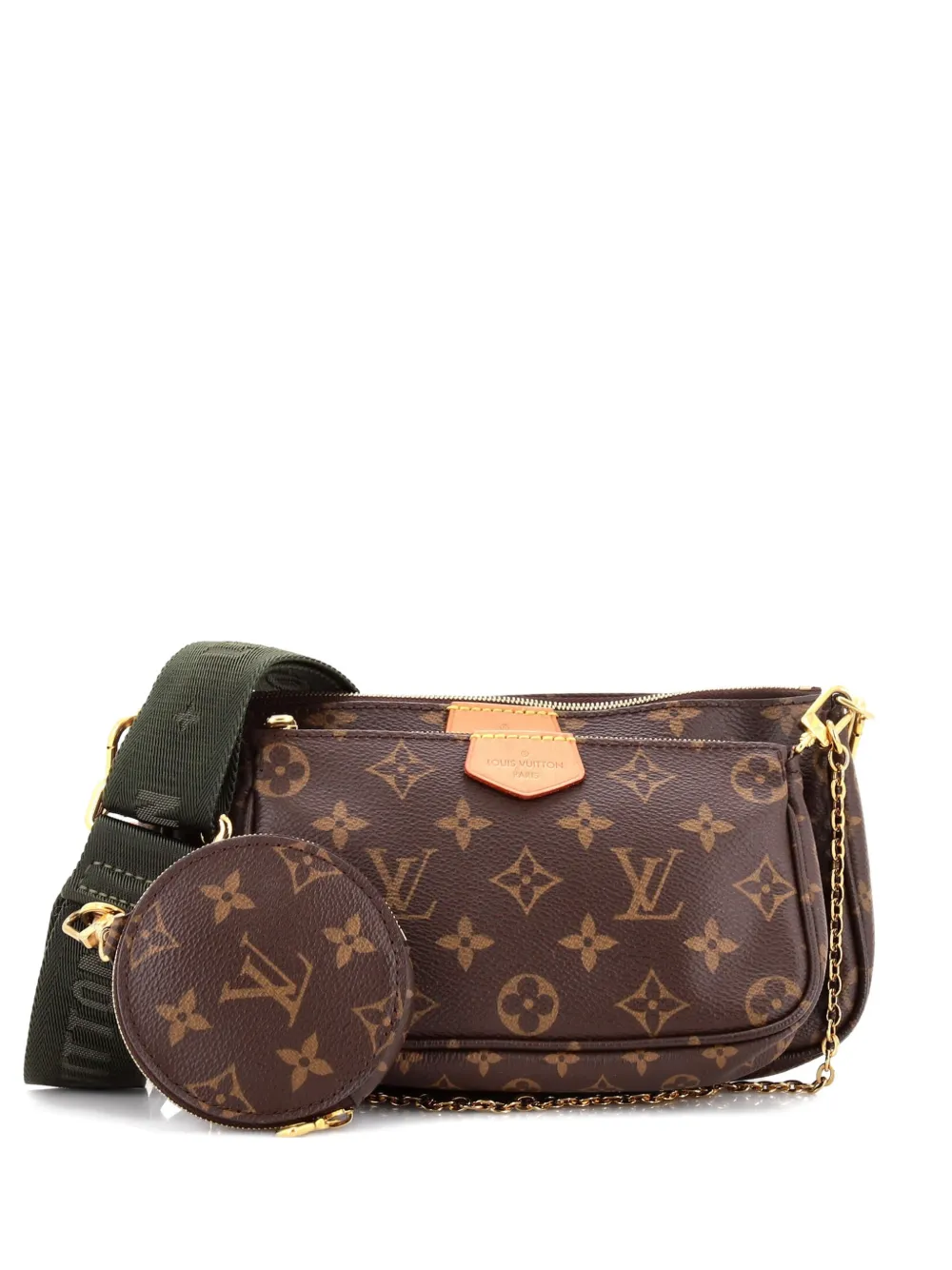 Louis Vuitton Pre-Owned Multi Pochette Accessoires Monogram Canvas crossbody bag - Marrone