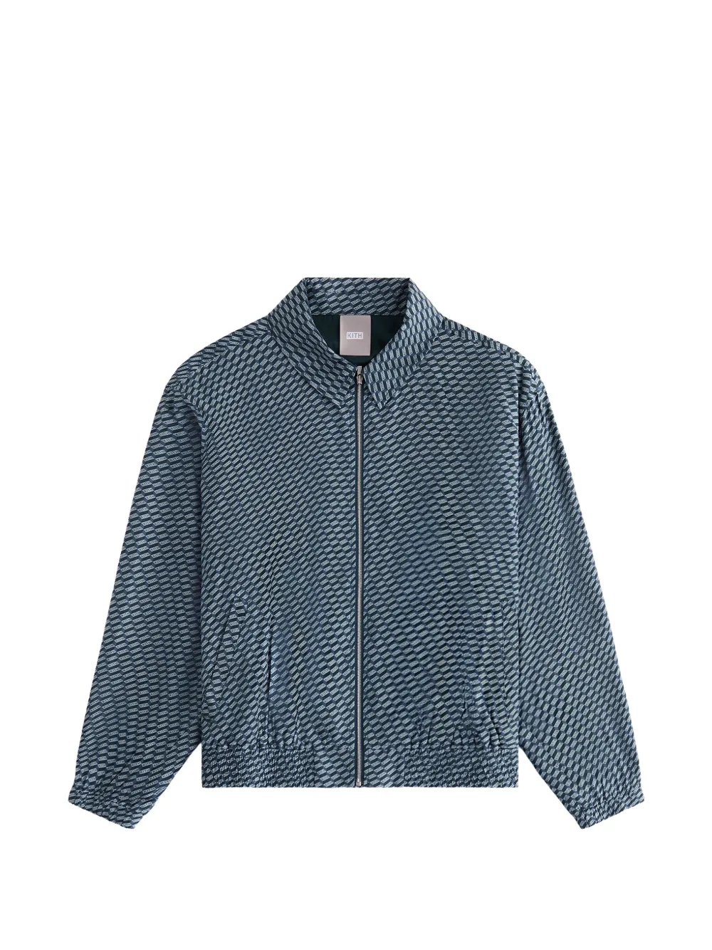 KITH Gesa logo-print jacket - Blu
