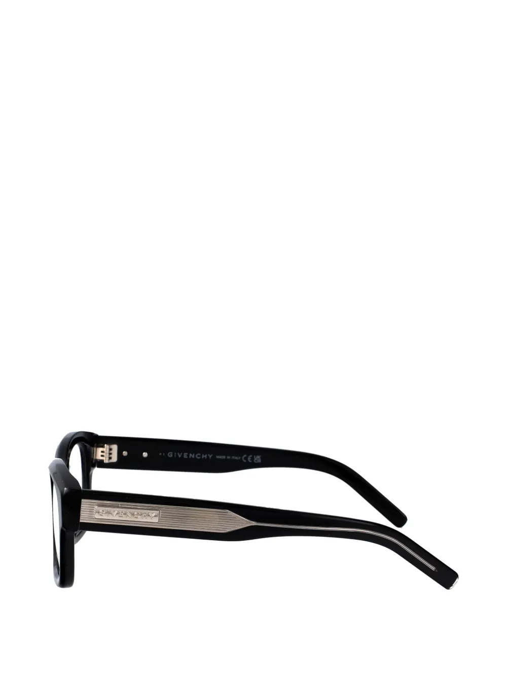  Givenchy Eyewear Logo-detail Square-frame Glasses - Black 
