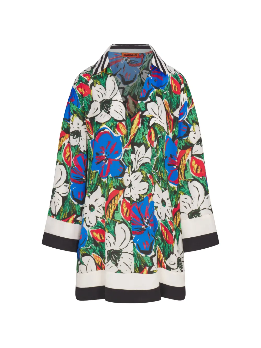 Simon Miller Diaz floral-print mini dress - Verde