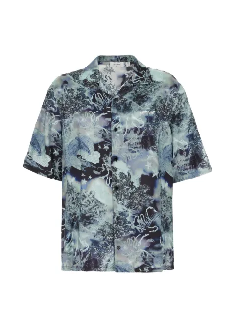 Off-White short-sleeve printed shirt