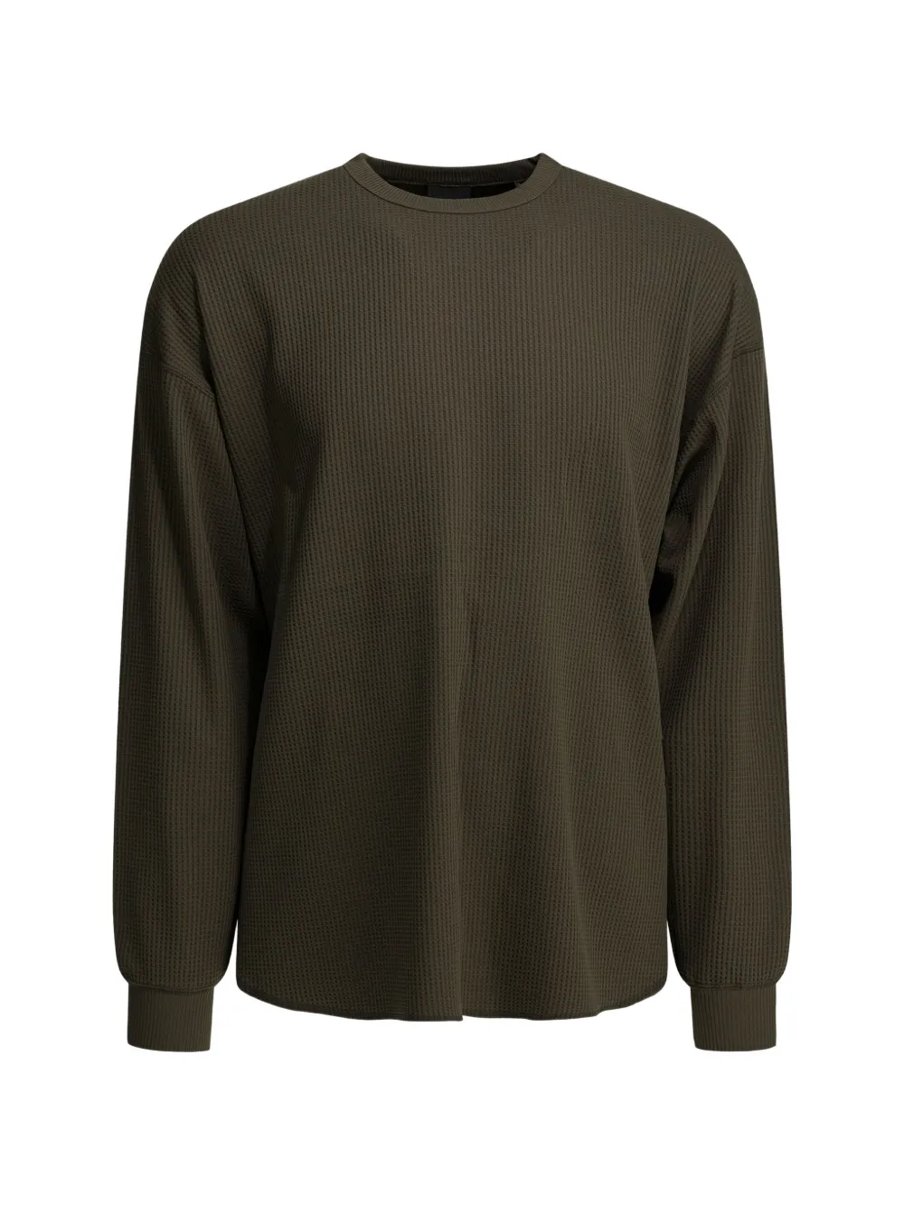 DAIWA PIER39 waffle long-sleeve T-shirt - Verde