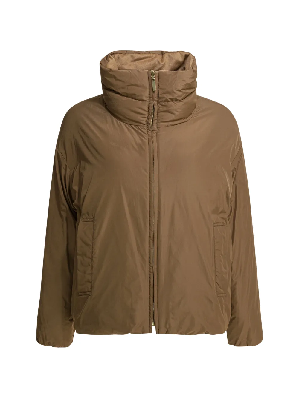  Max Mara Diego Reversible Puffer Jacket - Brown 
