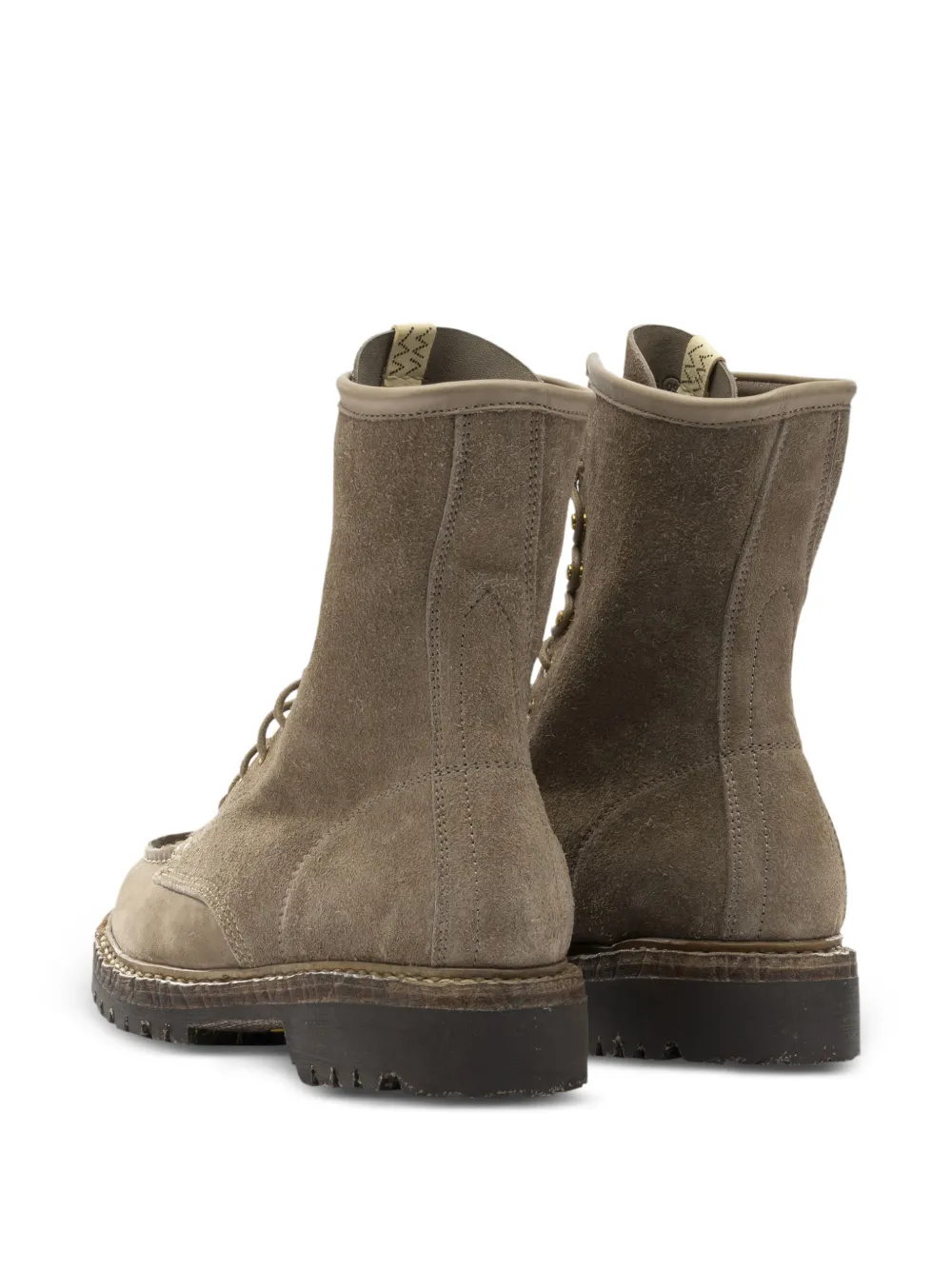  Visvim Lace-up Leather Boots - Neutrals 