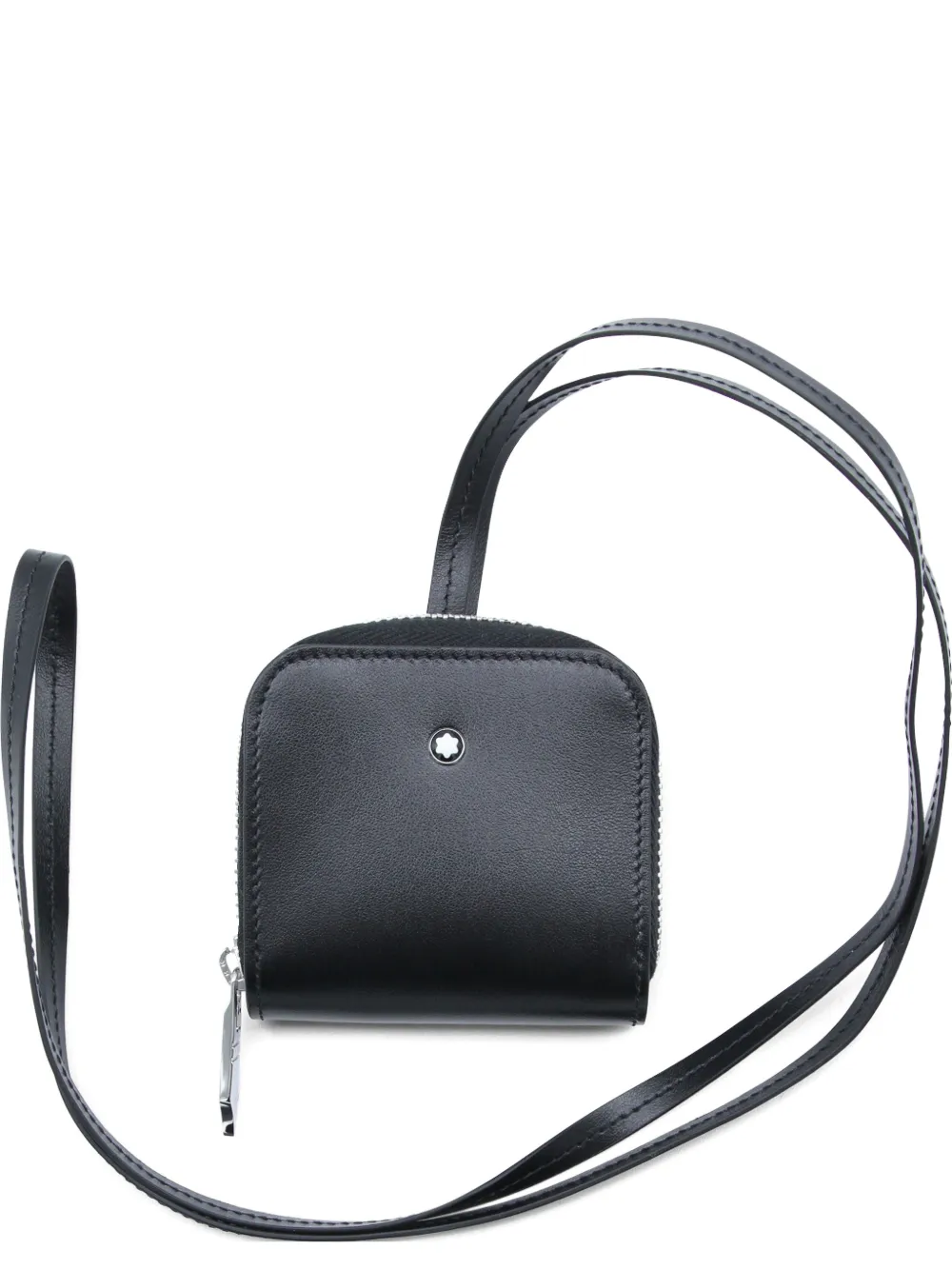 Montblanc lanyard zip cardholder - Nero