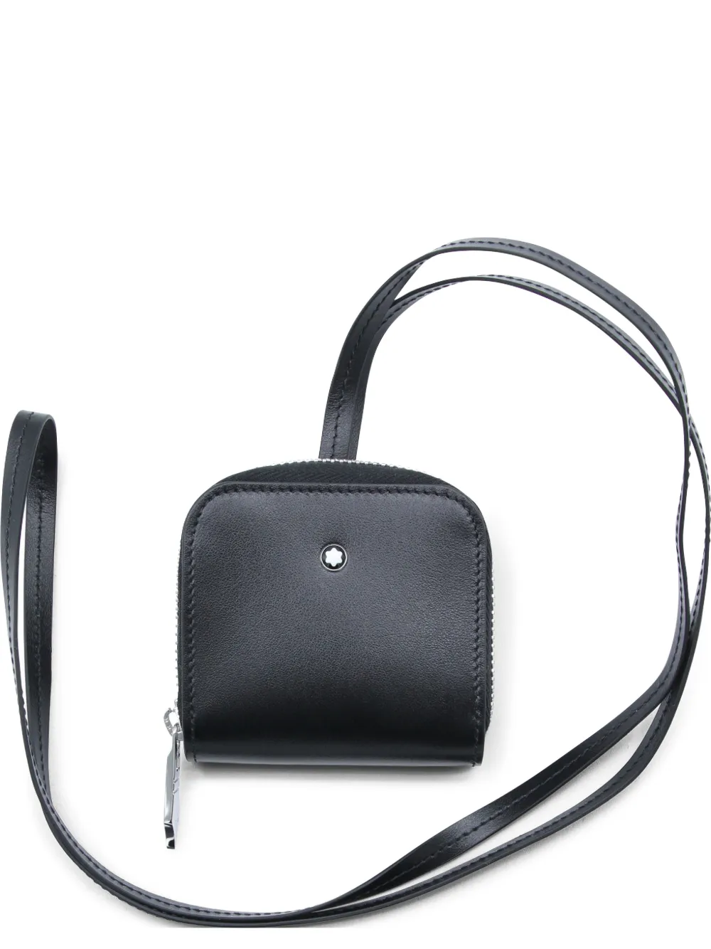 Montblanc lanyard zip cardholder - Nero