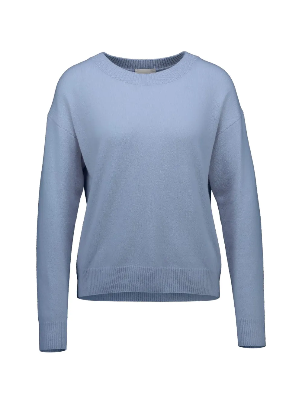 Allude boatneck long-sleeve sweater - Blu