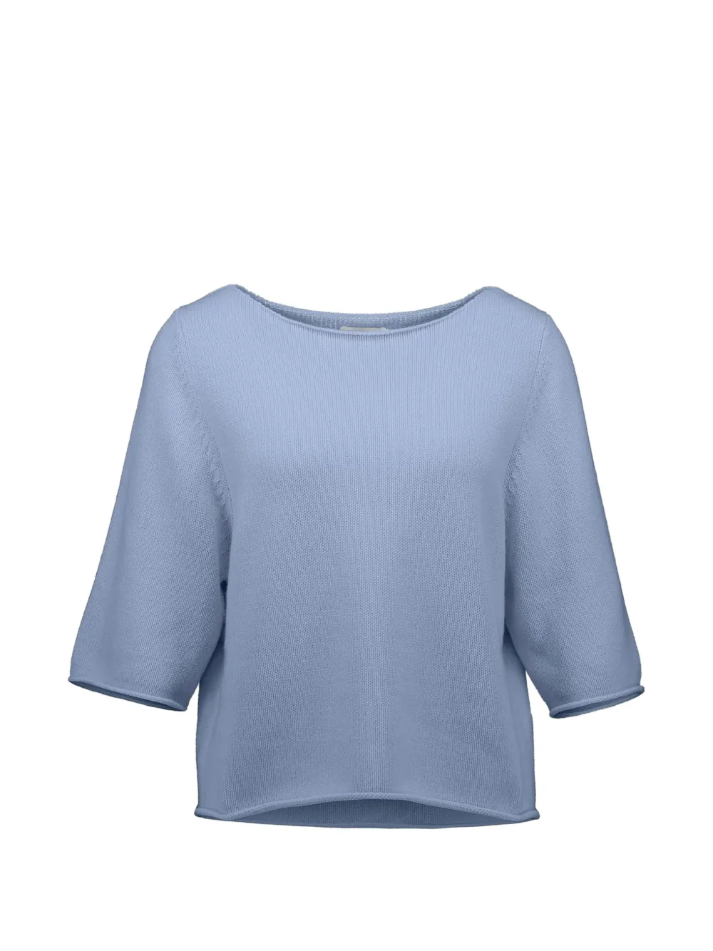 Allude Maglione con scollo a barca - Blu