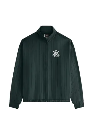 kith  トラックジャケット　グリーン　ブラック KITH Alva トラックジャケット | ブラック | FARFETCH JP