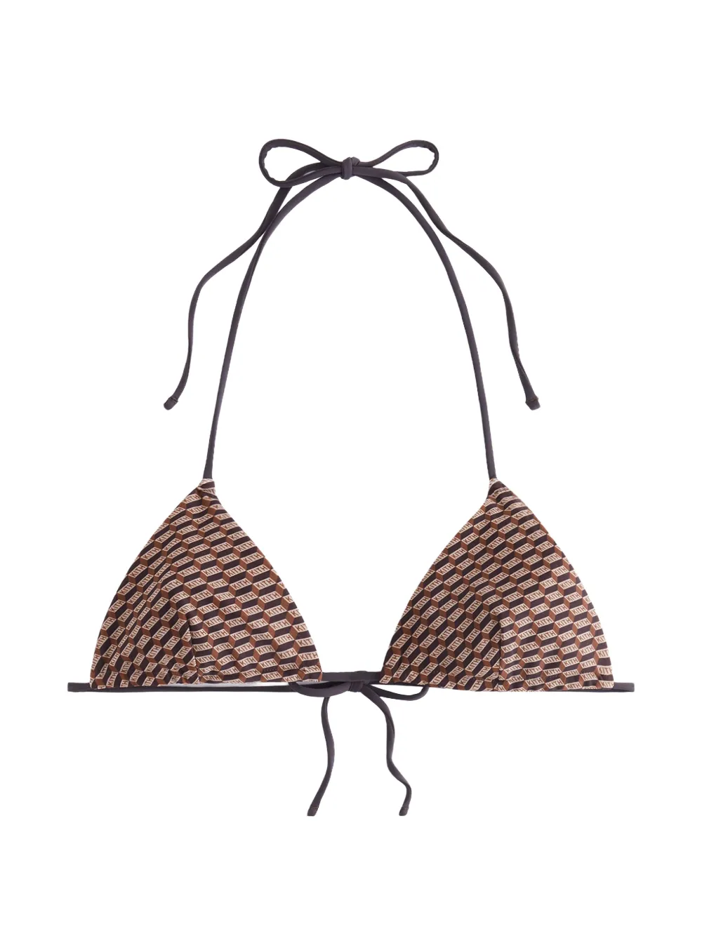 KITH Talia Li logo bikini top - Marrone