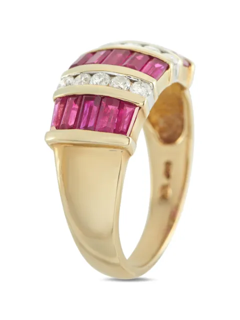 LB Exclusive ruby and diamond ring
