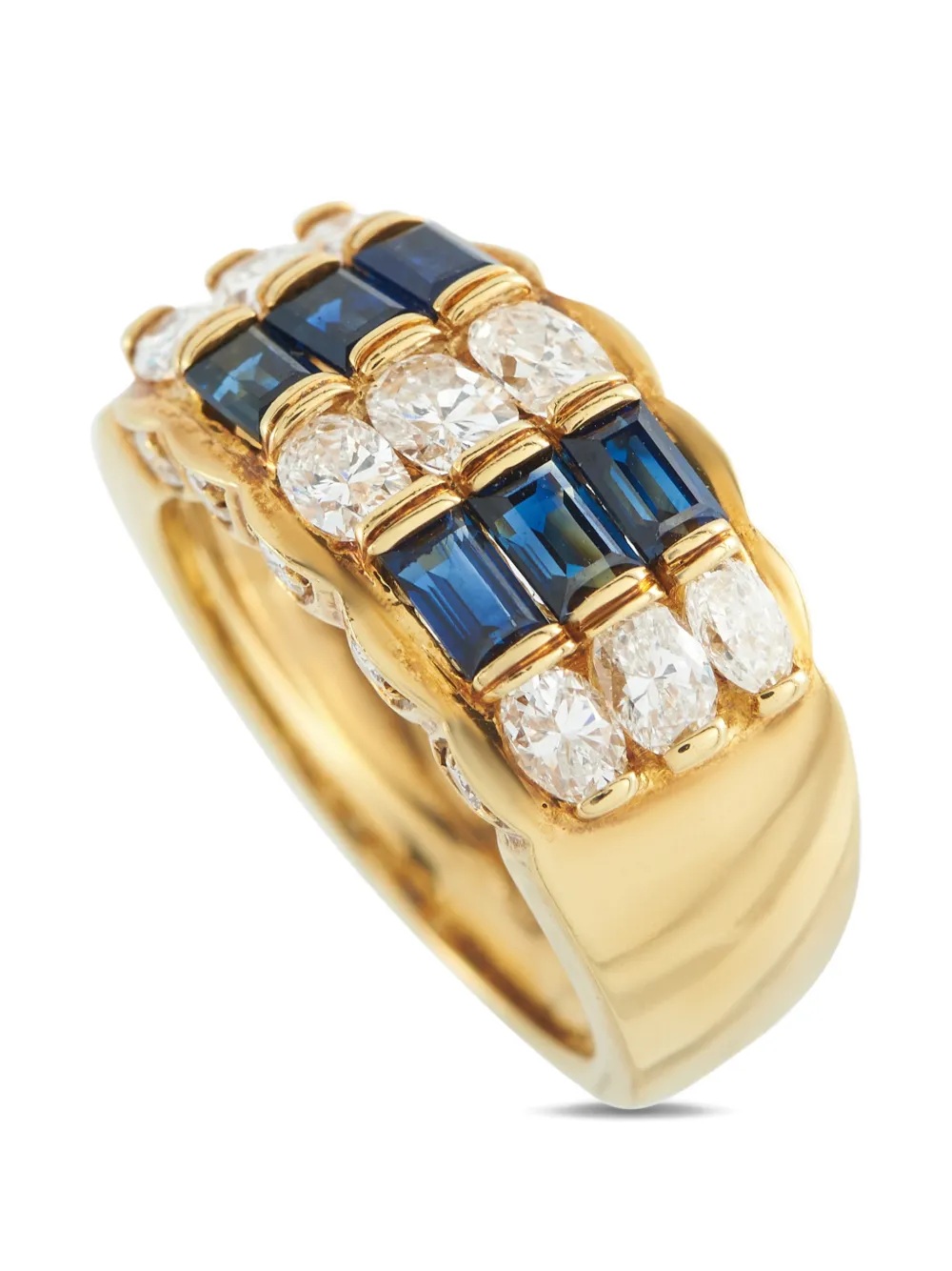 LB Exclusive sapphire and diamond ring - Oro