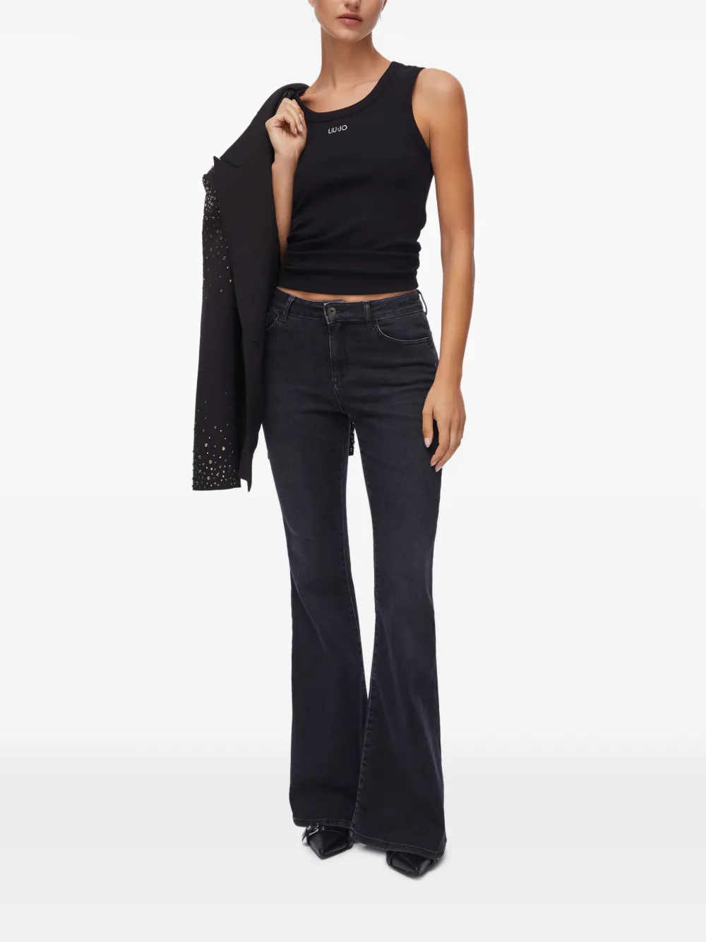 LIU JO Bootcut jeans Zwart