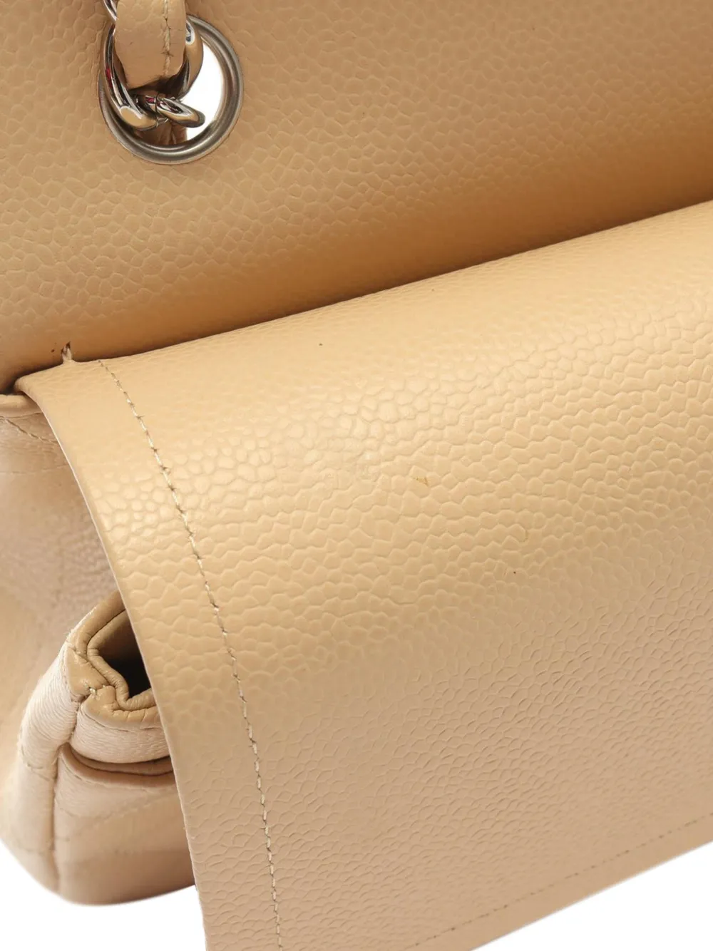 2010-2011 Jumbo Classic Caviar Double Flap Shoulder Bag