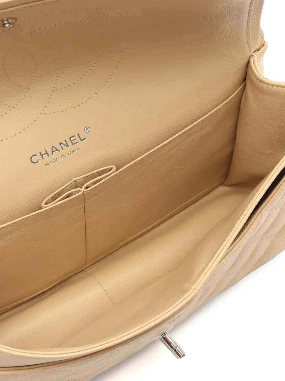 2010-2011 Jumbo Classic Caviar Double Flap Shoulder Bag