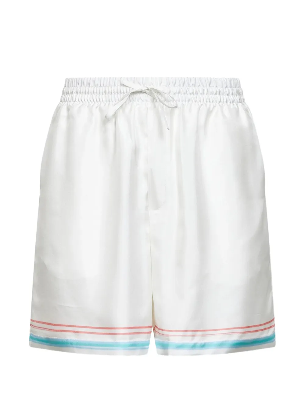Casablanca elasticated-waist shorts - Bianco