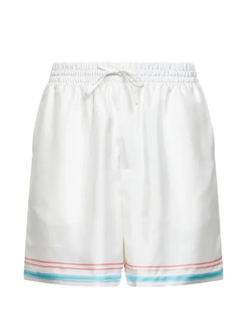 Casablanca elasticated-waist shorts