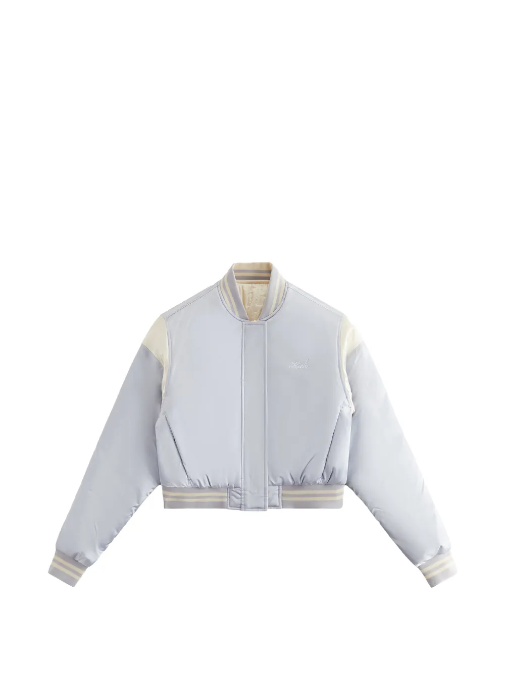 KITH Landry cropped bomber jacket - Blu