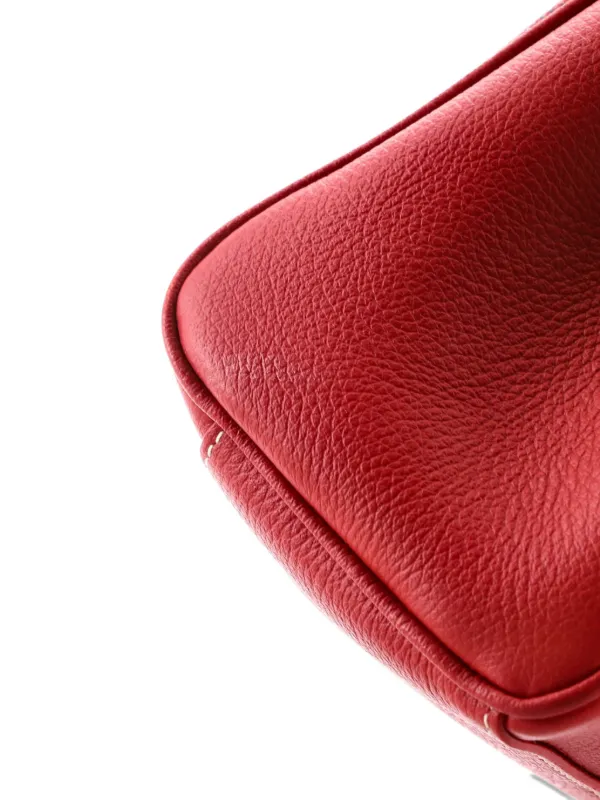 Goyard Pre-Owned Saigon Top Handle Bag Coated Canvas With Leather